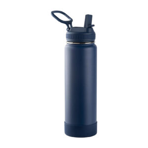 Stainless Steel Water Bottle with Straw Lid