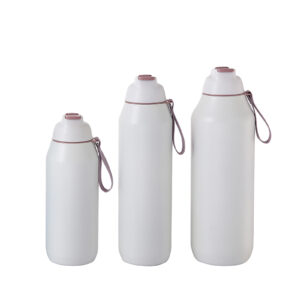 stainless steel Flip Bottle Wide Straw Lid