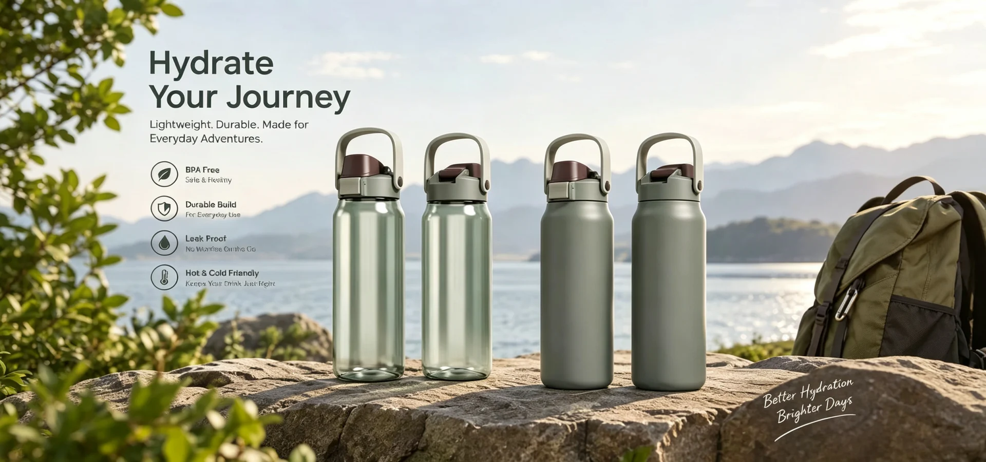 Lightweight Reusable Water Bottles for Everyday Use
